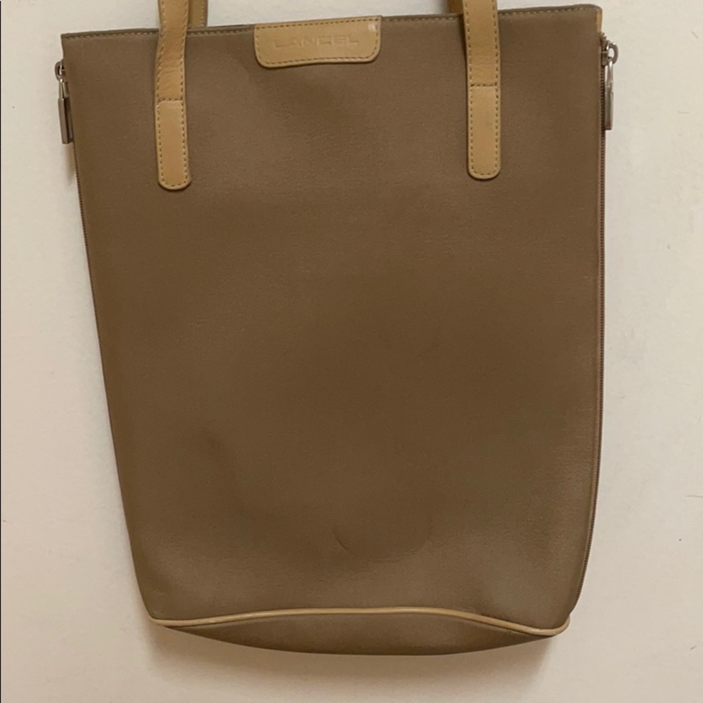 Lancel Beige handbag